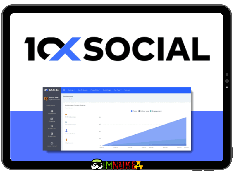 10x social imk