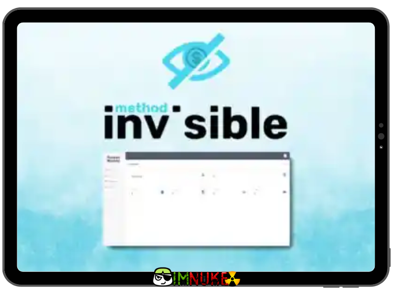 invisible method imk
